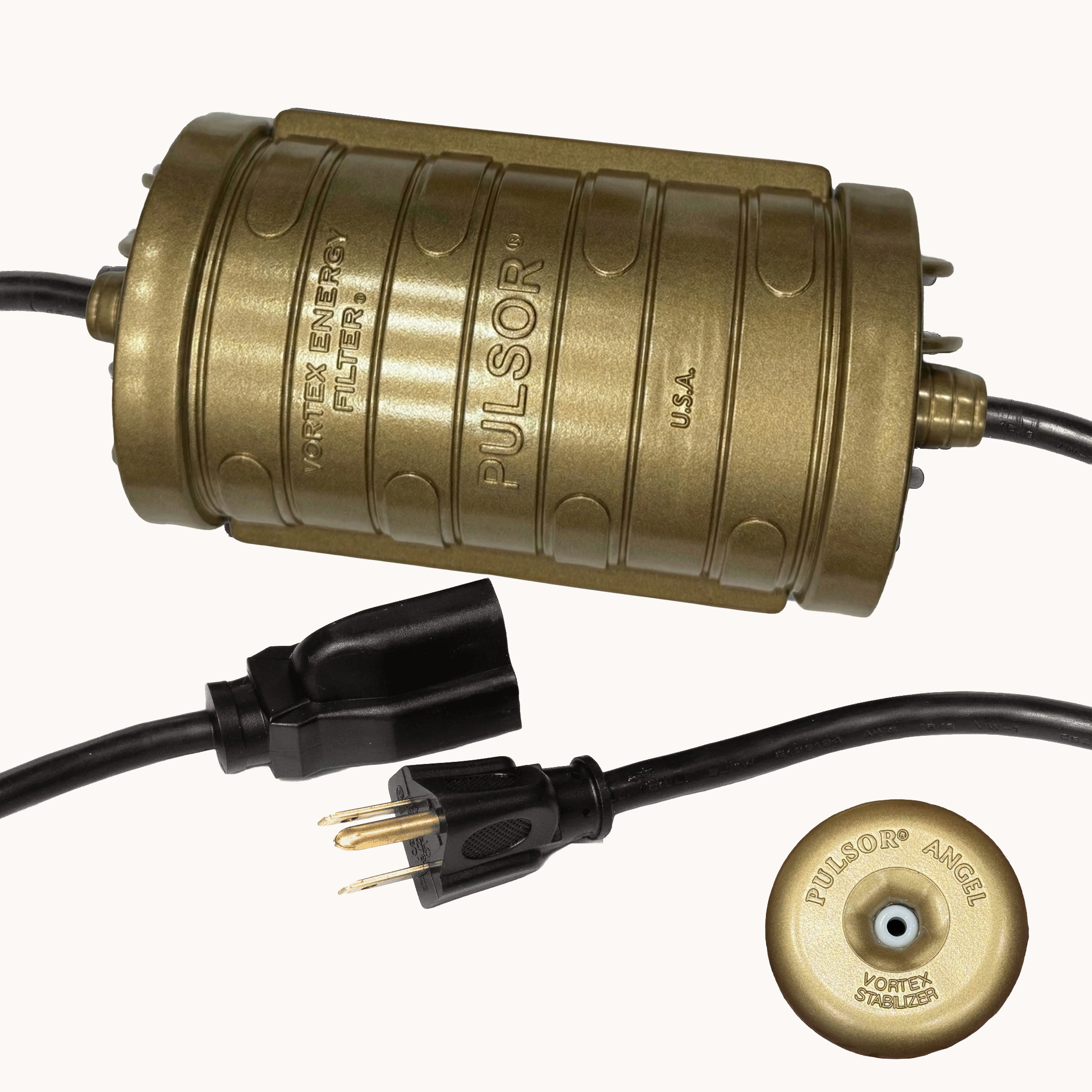 Pulsor® Vortex Energy Filter and Pulsor® Angel featuring Infra Sonic Plus® Technology